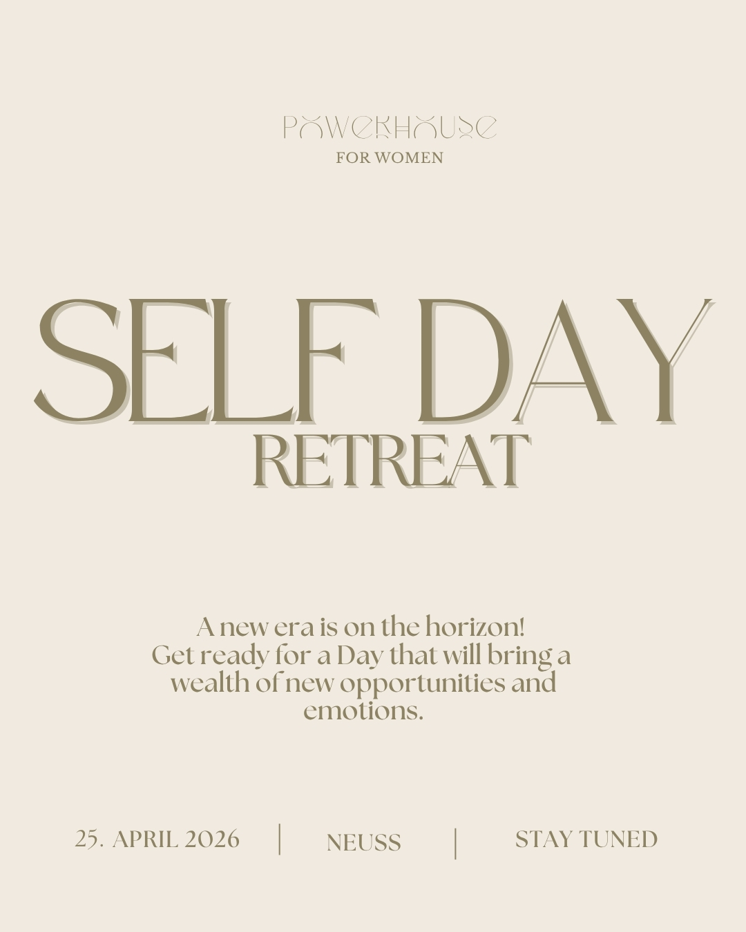 Ticket | SELF DAY RETREAT – 25.04.2026